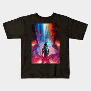 Walk Through Space A time travel Story Kids T-Shirt